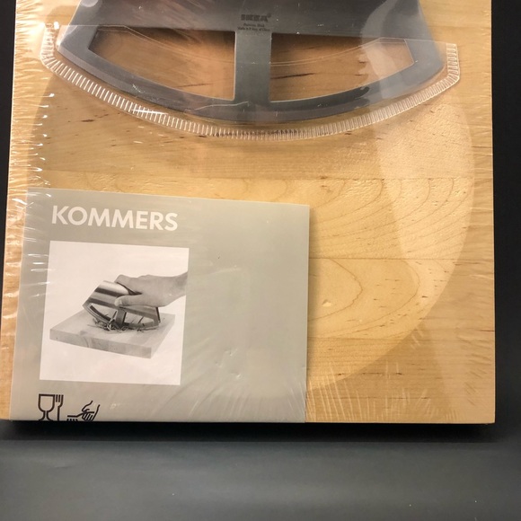 IKEA / Kommers Double Blade Rolling Chopper Knife with Chopping Board - Picture 4 of 13